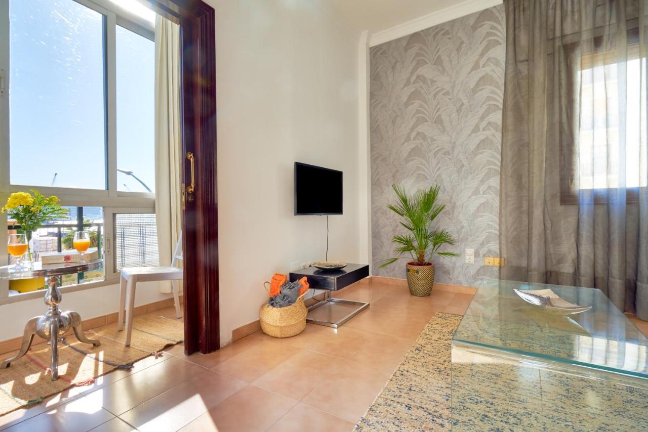 מאלגה Apartamento En Centro Ciudad Con Vistas Al Mar מראה חיצוני תמונה